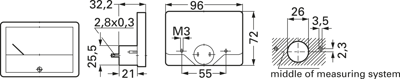 AB96 100UA AMS Strommessgeräte