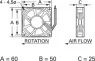 D06 T12 LWS TRACO POWER Axiallüfter