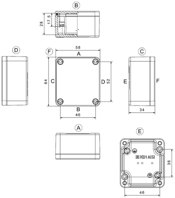 1937850000 Weidmüller General Purpose Enclosures Image 2