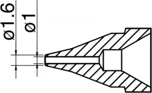 N61-03 Hakko Lötspitzen, Entlötspitzen und Heißluftdüsen