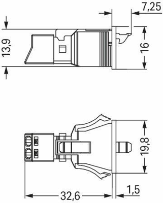 890-752/060-000 WAGO Gerätesteckverbinder Bild 2