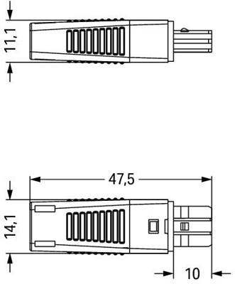 893-1022 WAGO Gerätesteckverbinder Bild 2