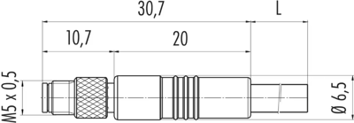 79 3107 32 04 binder Sensor-Aktor Kabel Bild 2