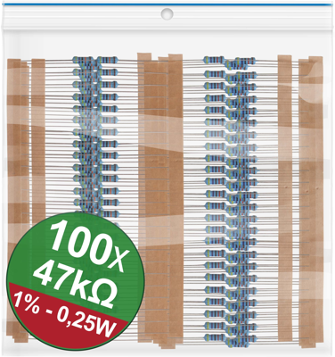 22P053 QUADRIOS Bedrahtete Widerstände