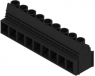 Leiterplattenklemme, 9-polig, RM 10.16 mm, 0,13-16 mm², 51 A, Schraubanschluss, schwarz, 2013920000