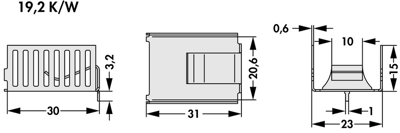 10151951 Fischer Elektronik Kühlkörper Bild 2