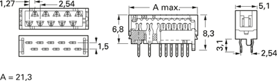 8-215570-4 AMP PCB Connection Systems Image 2