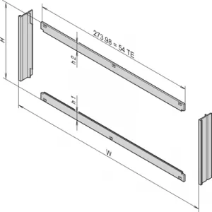 24564-109 SCHROFF Gehäusezubehör