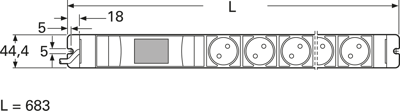 03.310.009.1 Vertiv Steckdosenleisten und Kabeltrommel Bild 2