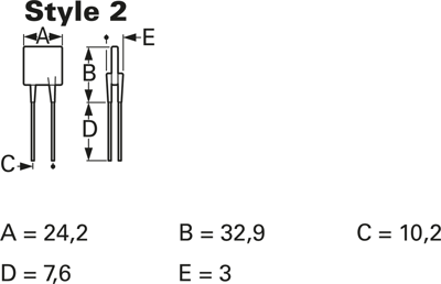 MF-R800 Bourns Electronics GmbH Resettable PTC-Fuses Image 2