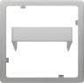 Adapterrahmen, aluminiummetallic, für Bewegungsmelder, 5TG6278-5AM00