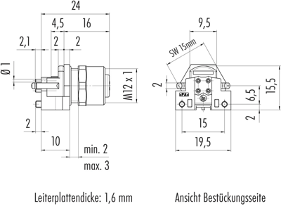 99 4442 458 05 binder Sensor-Aktor Rundsteckverbinder Bild 2