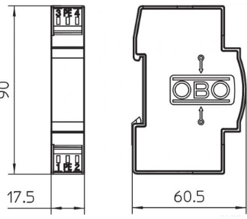 5098522 OBO Bettermann Überspannungsschutz Bild 3