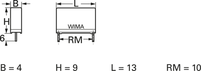 MKS4F031003C00KSSD Wima Film Capacitors Image 2