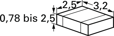 C1210C155K3RAC7800 Kemet Keramik Kondensatoren Bild 2