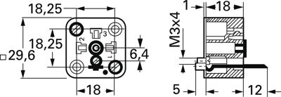 931382100 Hirschmann Automation and Control Ventilsteckverbinder