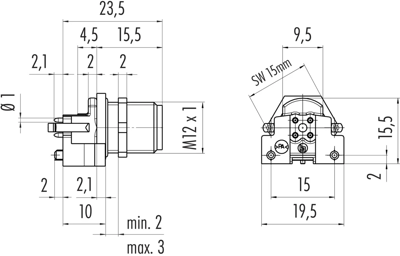 99 3731 200 04 binder Sensor-Aktor Rundsteckverbinder Bild 2