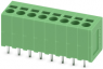 Leiterplattenklemme, 8-polig, RM 5 mm, 0,2-4,0 mm², 24 A, Federklemmanschluss, grün, 1991150