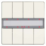 UP-Taster, weiß, IP20, 5WG1287-2DB13