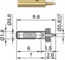 41.0057 Stäubli Electrical Connectors Laboratory Connectors