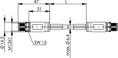 100017138 Telegärtner Sensor-Aktor Kabel Bild 2