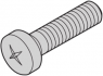 Flathead Screw, Slotted, M2.5x12