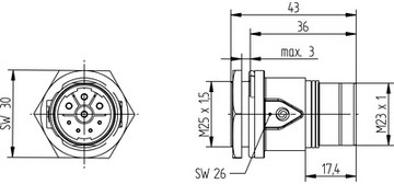 76153000 LAPP Other Circular Connectors Image 2