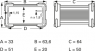 Aluminium Gehäuse, (L x B x H) 50 x 63.6 x 33 mm, grau (RAL 7005), IP54, 10035335