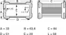 10035335 Fischer Elektronik Kleingehäuse und Modulgehäuse