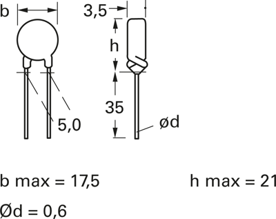 B59945C0120A070 TDK (EPCOS) PTC Thermistors