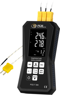 PCE-T 394 PCE Instruments Thermometer, Anzeigegeräte Bild 1