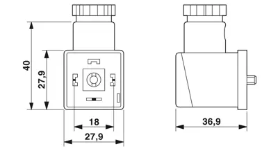 1457908 Phoenix Contact DIN Valve Connectors Image 2