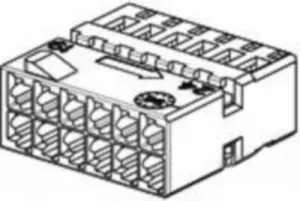 1-968318-1 AMP Automotive Power Connectors