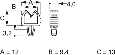 9667AA00 fastpoint Cable Holders Image 2