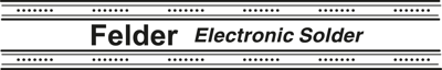 12600040 Felder Lötdrähte