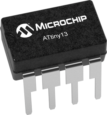 ATTINY13V-10PU Microchip Microcontroller