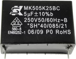 MK105K25BC SEIKA Electric Film Capacitors