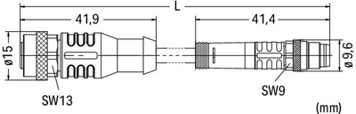 756-5501/030-010 WAGO Sensor-Aktor Kabel Bild 2