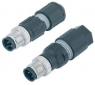 Stecker, M12, 4-polig, Schneidklemmanschluss, Schraubverriegelung, gerade, 99 0527 14 04