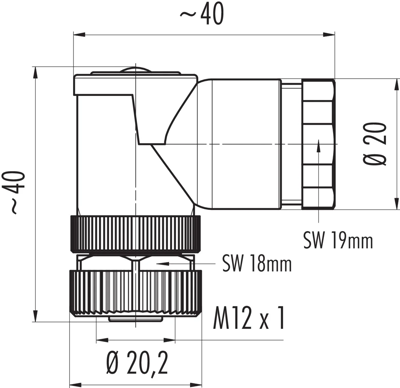 99 0430 286 04 binder Sensor-Aktor Rundsteckverbinder Bild 2