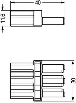 770-603 WAGO Gerätesteckverbinder Bild 2