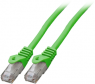 Patchkabel, RJ45-Stecker, gerade auf RJ45-Stecker, gerade, Cat 5e, U/UTP, LSZH, 0.5 m, grün