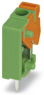 Leiterplattenklemme, 1-polig, RM 5.08 mm, 0,2-1,5 mm², 15 A, Federklemmanschluss, grün, 1790319