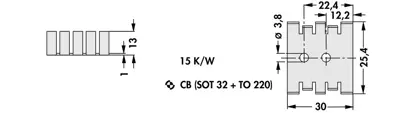 10034960 Fischer Elektronik Kühlkörper Bild 2