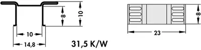 10035032 Fischer Elektronik Kühlkörper Bild 2