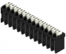 Leiterplattenklemme, 13-polig, RM 3.81 mm, 0,13-1,5 mm², 12 A, Federklemmanschluss, schwarz, 1870020000
