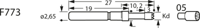 F77305B230G300 Feinmetall Prüfstifte Bild 3