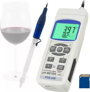 PCE-228WINE PCE Instruments Conductivity, PH-Meter, Refractometer