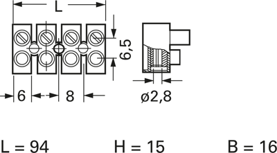 42820009 Weco Terminal Blocks Image 2