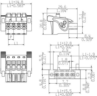 1980980000 Weidmüller PCB Connection Systems Image 3